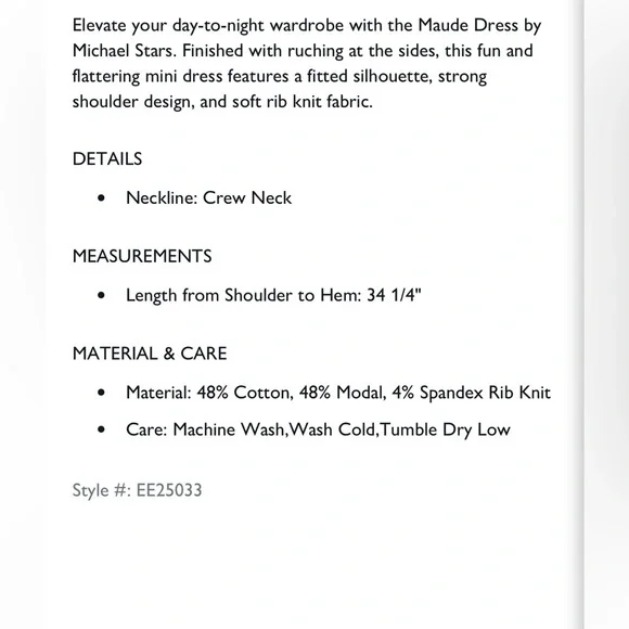 EUC Michael Stars Maude Power Shoulder Vibrant Coral Red Mini Dress - Picture 8 of 10